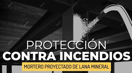 Lee más sobre el artículo Protección contra incendios de estructuras metálicas con mortero proyectado de lana mineral