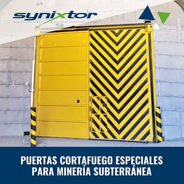 Lee más sobre el artículo Puertas de ventilación y cortafuego de alta presión para trabajos pesados en minería subterránea